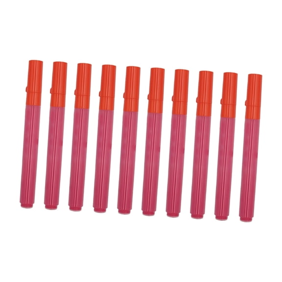lanema Pack of 10 Oversized Capacity Markers Heat Fade Technology for Multipurpose Use