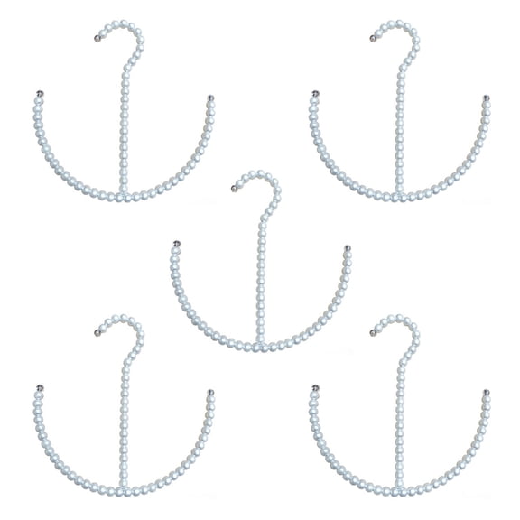lanema Pack of 5 Easy Mount Pearls Hook with Tool Release Installation for Quick Setups