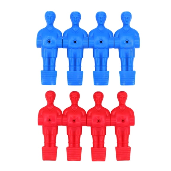 lanema Pack of 8 Foosball Table Men Foosball Man Statues Table Soccer Player Figures
