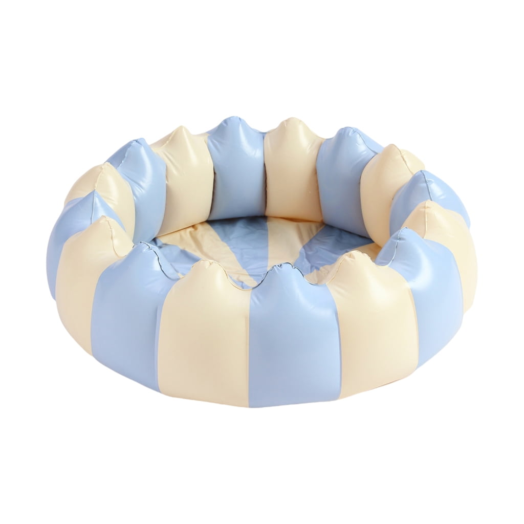 lanema Paddling Pool for Kids, Inflatable Kids Swimming Pool PVC Nonslip Bath Tub Pool for Children Outdoor Garden Backyard