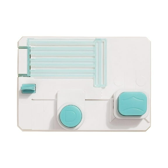 lanema Paper Puncher Board Paper Hole Punches Paper Craft Tool Punching Paper Device for Card Making Paper Craft Scrapbooking