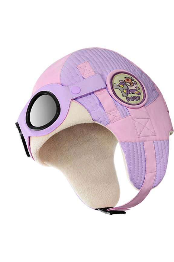 Permanent Polyester Childrens Winter Hat Air Resistant Soft Inner Lining