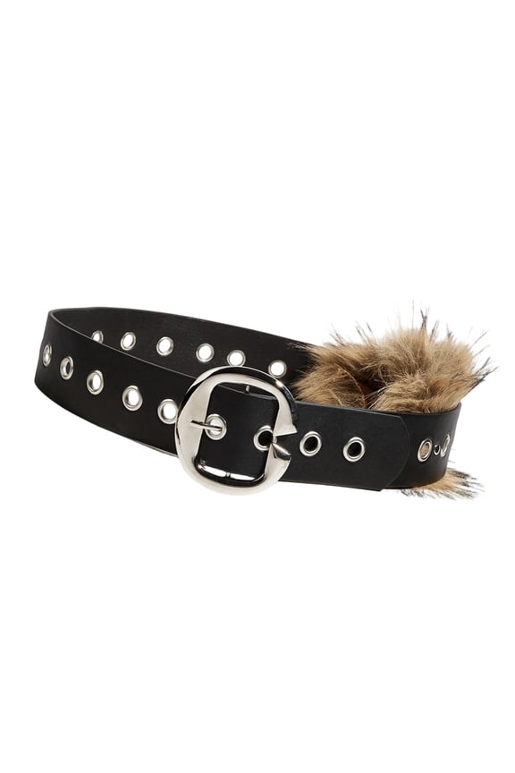 Plush Waist Cincher Fashionable Retros Waistband Hiphop Jeans Belt for Jackets and Dresses