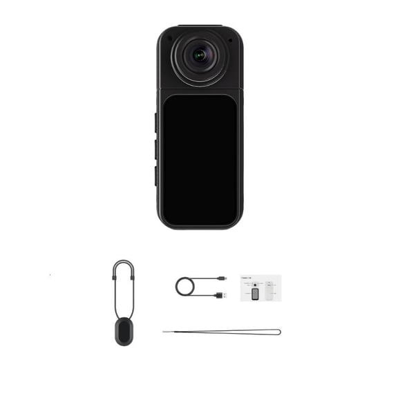 lanema Portable Body Camera Sports Camera With Magnetic Mounts Perfect For Daily Vlogs And Pet Trackings Easy to Use and Take