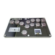 lanema Portable Mechanical Fighting Stick Controller Gaming Keypad Controller Arcade Joystick Compatible for PC SKY2040 Durable