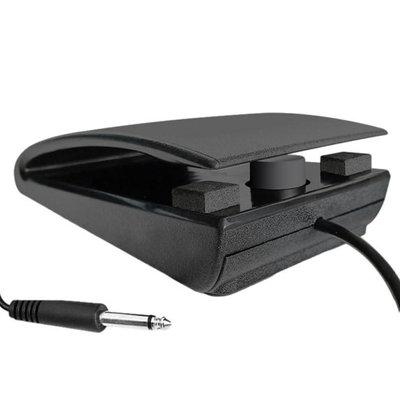 lanema Portable Pedal for Electronic Instruments Music Control for Piano,Synthesizer,Hand Roll Piano Players