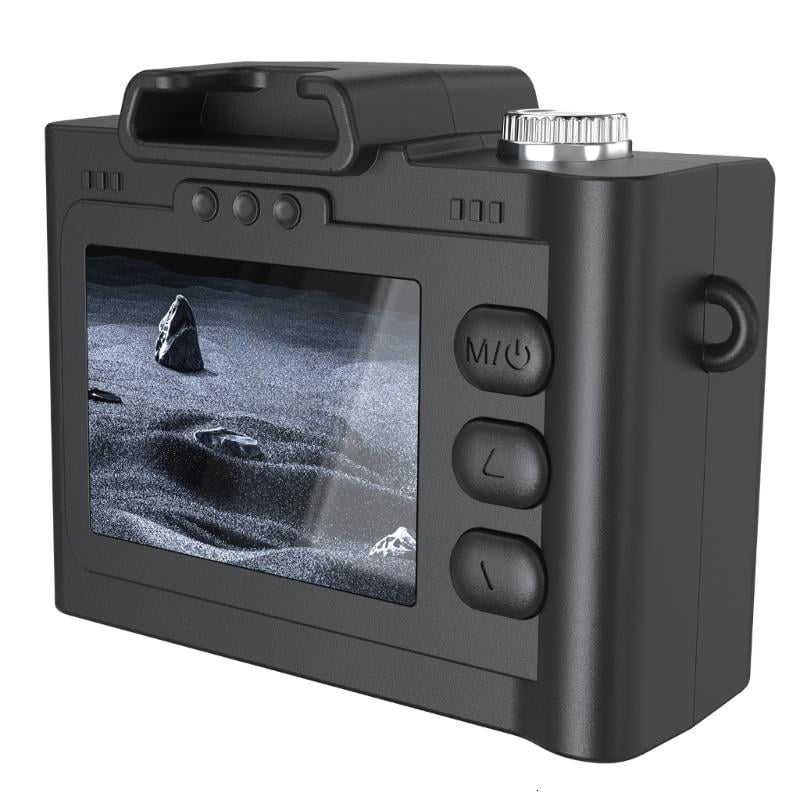 lanema Portable Retro Miniature Camera 1080P Video Recorder Miniature Cameras With LED Flash For Capturing Holiday Party Memory