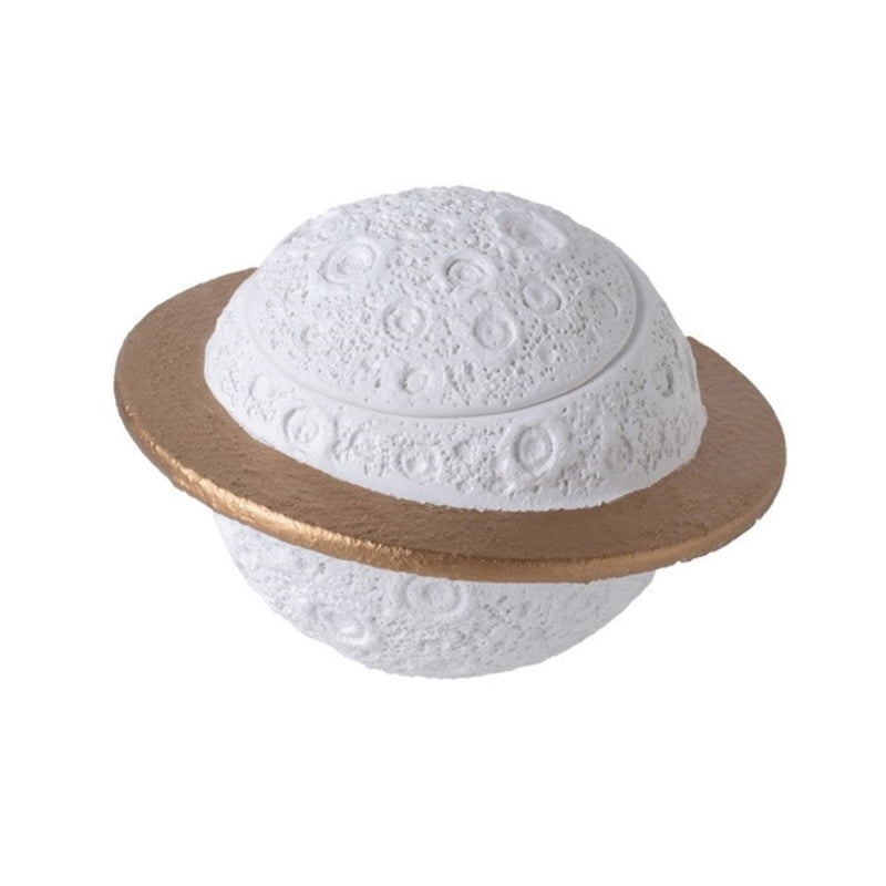 lanema Portland Cements Pet Cremation Urn Modern Planet Memorial Ashes Holder For Home Garden Backyard Tributes Display