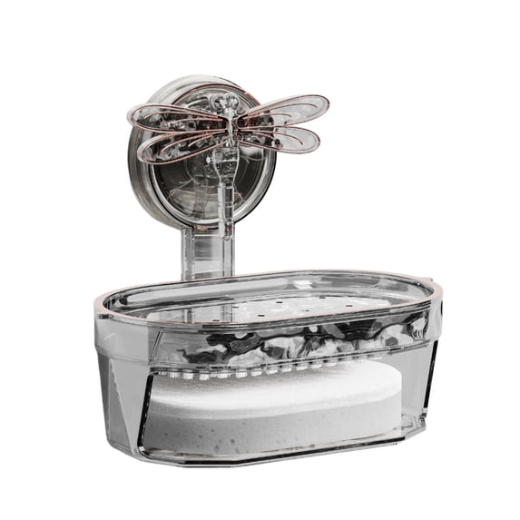 lanema Practical Soap Dish Holder Holder with Strong Adsorption Convenient Soap Box
