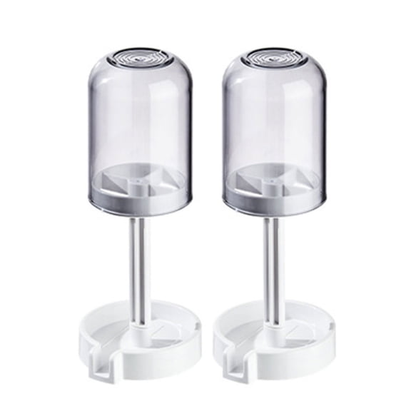 lanema Practical Toothbrush Container Holder With Protective Top For Home Bathroom