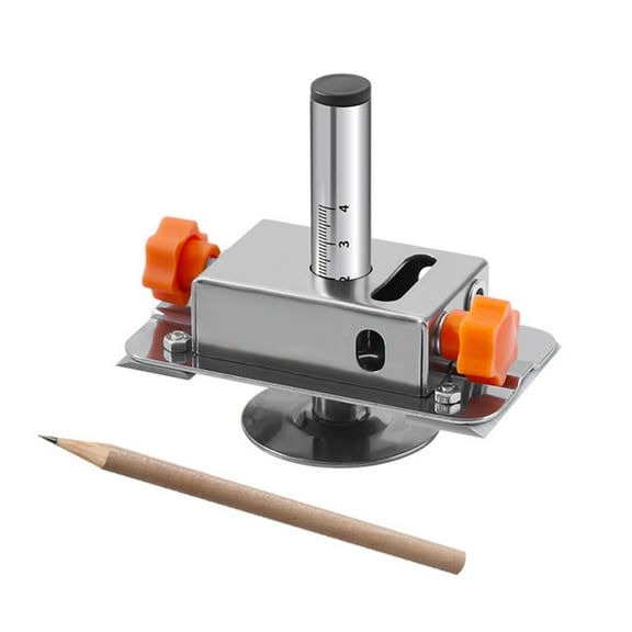 lanema Practical Woodworking Scriber Tool Multifunctional Carpenters Scriber Line Tool Precise Marking for Craftsmen Hobbyists