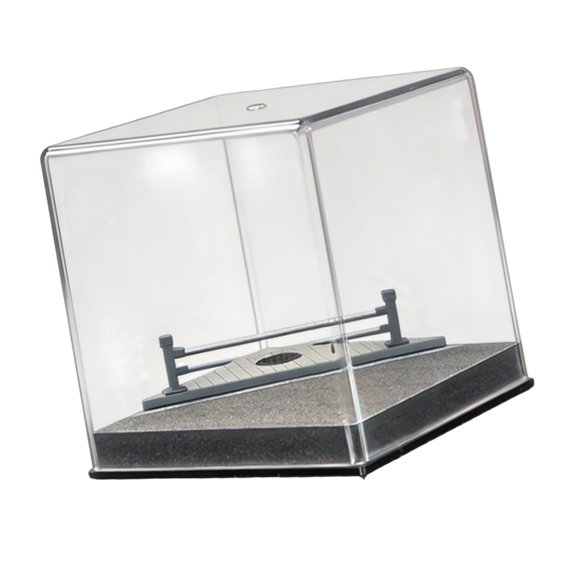 lanema Precisions Crafted 1:64 Scale Street Model User Friendly PVC Texture Scene Replicas for Collectors and Hobbyists