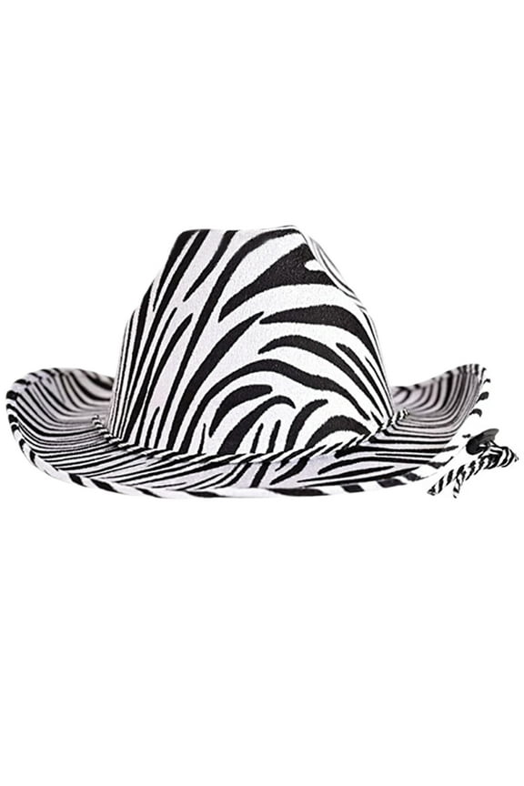 Print Cowboy Hat for Men and Women Western Styles Cowgirl Hat Summer