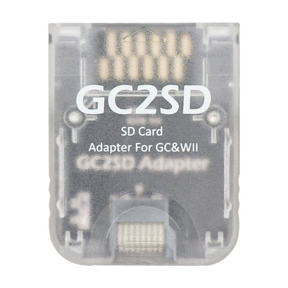 lanema Professional GC2SD Secure Digital Card Reader Plug and for Play for GC Game Cons