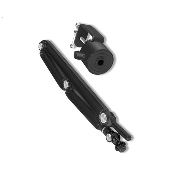 lanema Professional Mic Boom Arm Stand for Desktop with Adjustable Three Section Scissor Arm Designing for Podcasters Streamers