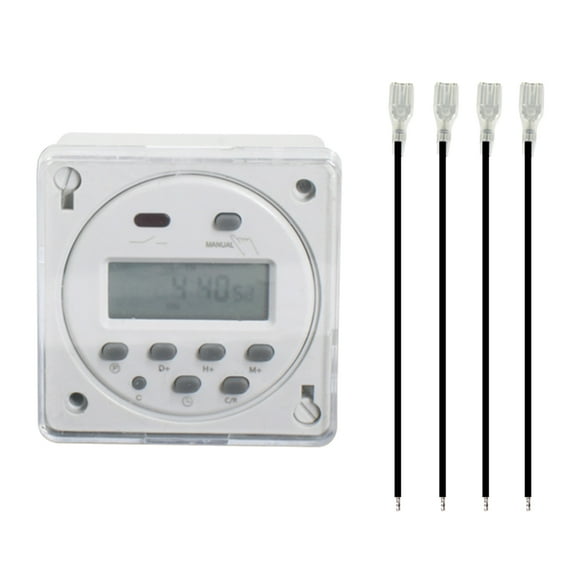 lanema Programmable Digital Timer Switches 12V/24V/110V/220V 16A With Flexible Scheduling Option for Home Appliances Equipment