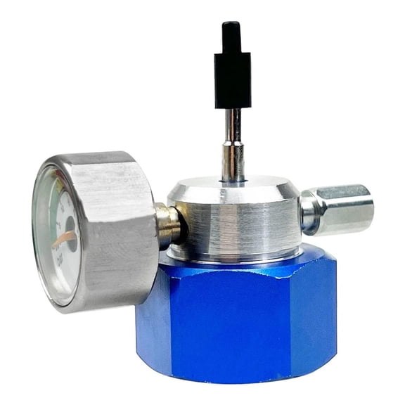 lanema Propanes Connection Quick Connecting Adapter Metal Propanes Fitting with Gauge