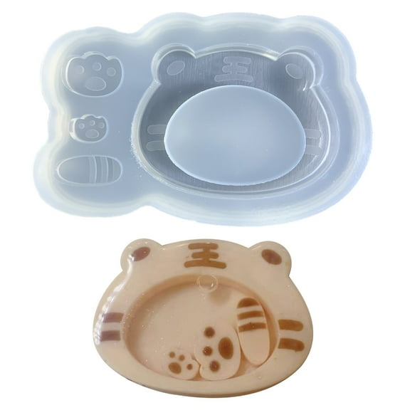 lanema Quicksand Resin Casting Molds,Resin Art Shaker Mold,Crystal Silicone Hollow Mold