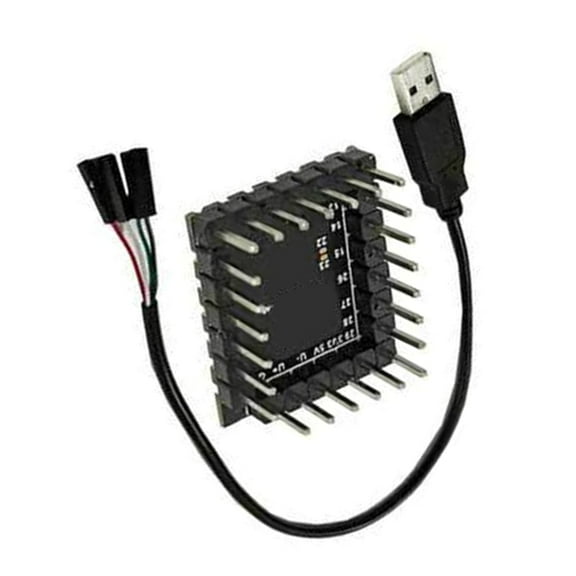 lanema RP2350 Cored A Microcontroller Development Board With Stamp Hole Designing