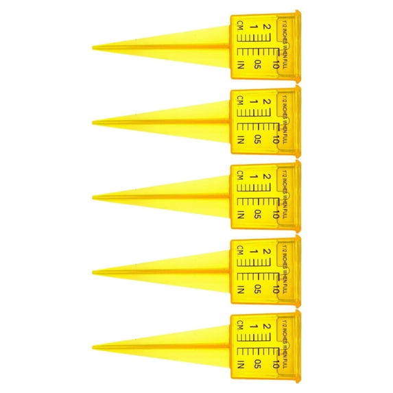 lanema Rain Gauges Outdoor, 1.5Inch Rain Gauges for Measuring Precipitation, Garden Yard Decors Water Rain Measurement