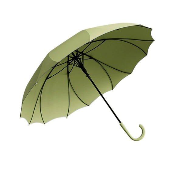 lanema Rain Umbrella Automatic Open with Reflective Trim for Safe Night Walking and Durable Wind Resistant