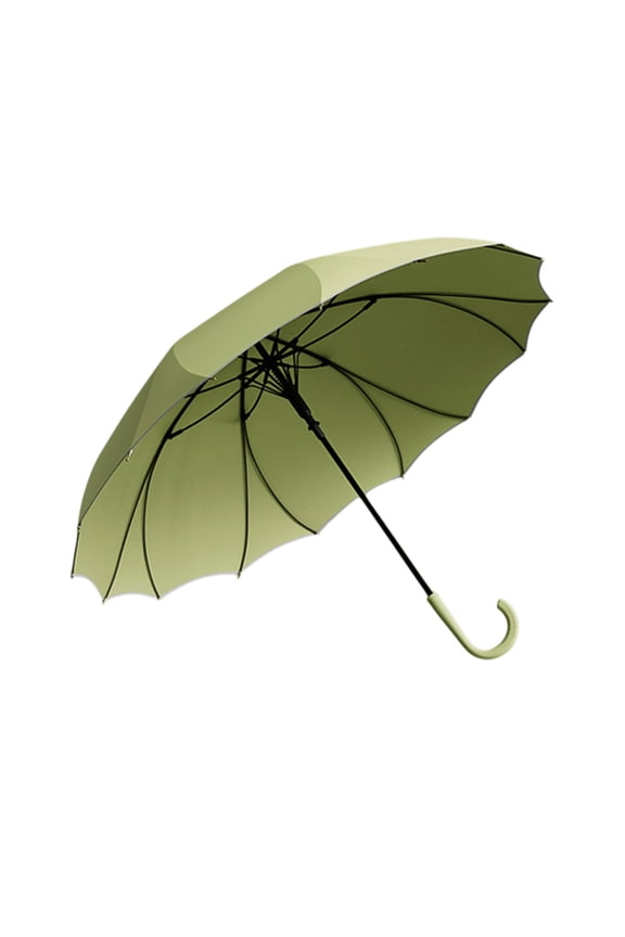Rain Umbrella Automatic Open with Reflective Trim for Safe Night Walking and Durable Wind Resistant