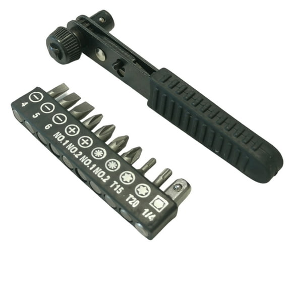 lanema Ratchet Wrench Set 1/4inch Ratchet Portable Screwdriver Mini Ratchet Wrench