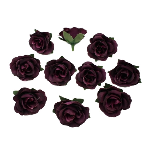 lanema Realistic Fabric Rose Buds For Handmade Accessories Home Decors Gift Box Included