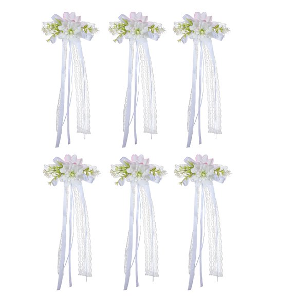 lanema Realistic Simulation Flower Car Mirror Flower Arrangements For Wedding Vehicles