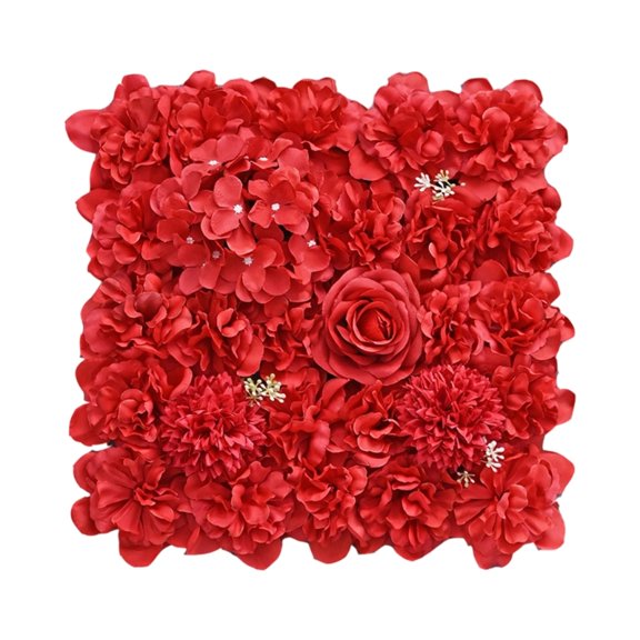 lanema Reusable Wedding Background Artificial Silk Flower Wall Panel Party Decoration