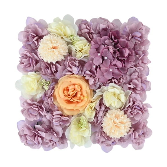 lanema Reusable Wedding Background Artificial Silk Flower Wall Panel Party Decoration