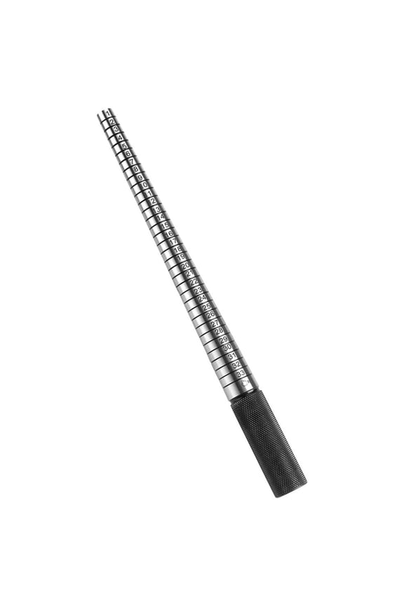 Rings Sizer Crafting Tool for Jewelry Makers Sturdy Stainless Steel Mandrel
