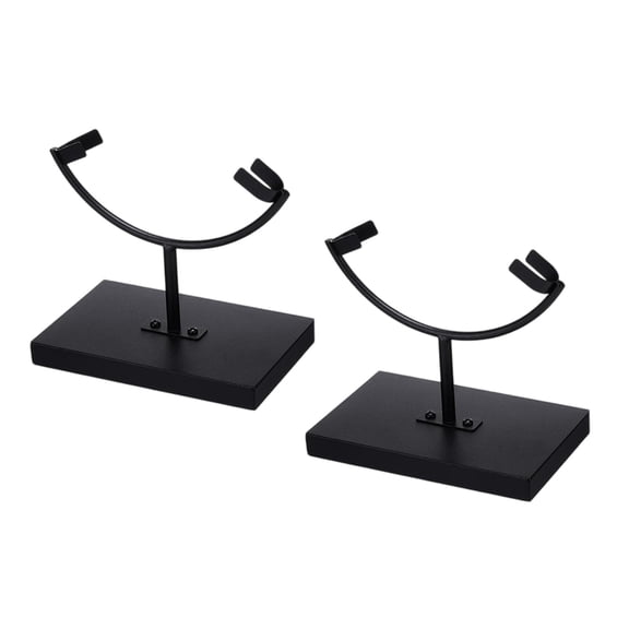 lanema Rock Display Stand with Base Metal Arm Display Stand Easel Holder for Geode Mineral Agates Gemstones Fossils Plate