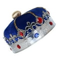 thumbnail image 1 of lanema Royal King Crowns Party Hat Kid King Queen Crowns Hat Party Headwear, 1 of 19