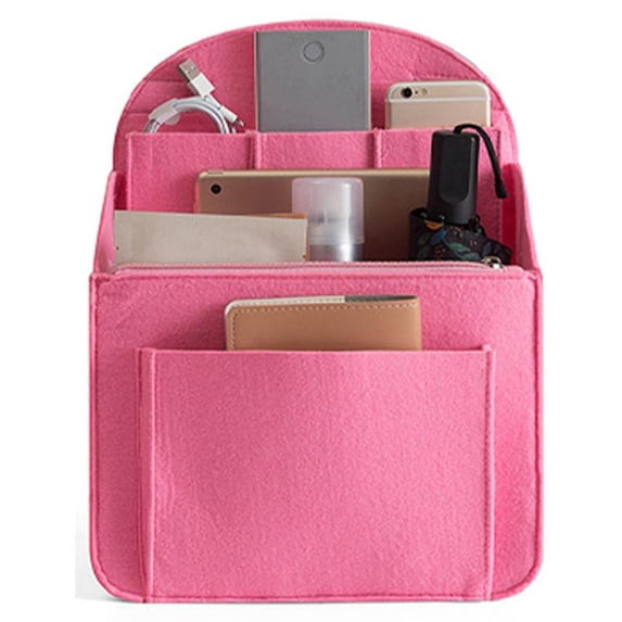 lanema Rucksack Lady Purse Insert Bag Backpack Insert Small Bag Divider Shoulder Bag Handbag Large Felt Insert Pocket