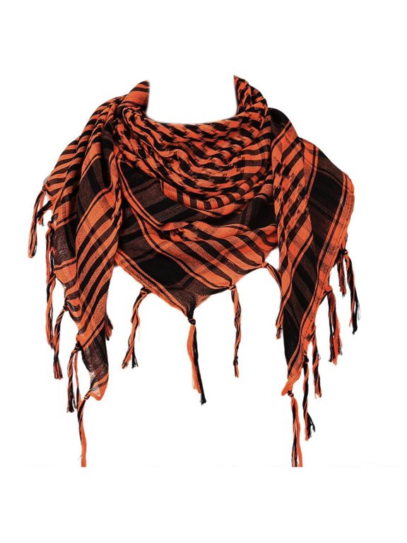 Scarf Muslims Arab Scarf Shemagh Scarf Ethnic Arabian Neckwrap Breathable Desert Headwrap Keffiyeh Hijab Scarf