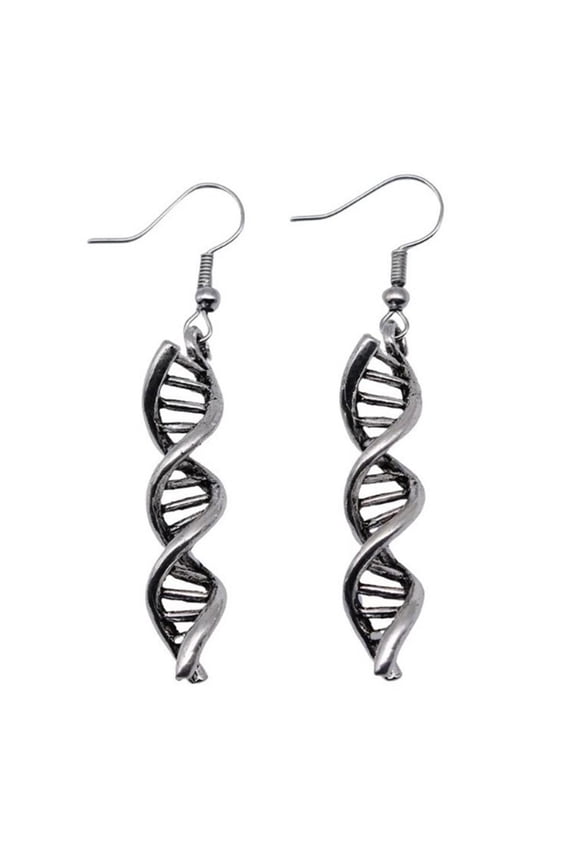 Scientific Charm DNA Model Earrings Eye Catching DNA Earrings For Science Fan And Individualistic Fashion