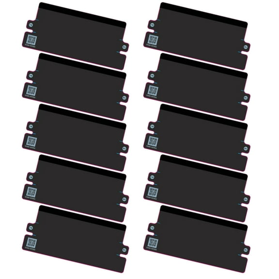 lanema Sealing Stickers 10 Pack Strong Adhesive Packaging Labels Tear Resistant For S25