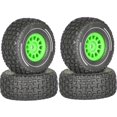 thumbnail image 1 of lanema Set of 4 Remote Control Wheel Tires for Crawlers Car Model Rubber Wheel Tires for Remote Control Accessories, 1 of 8