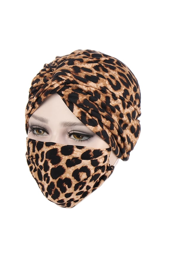 Set of Fashion Headscarf Set Cancer Chemo Hat Sleeping Hat for Women