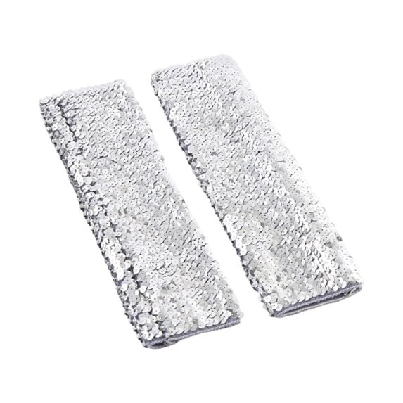lanema Shimmering Sequined Arm Warmers Arm Sleeves For Stage Performances Night Event