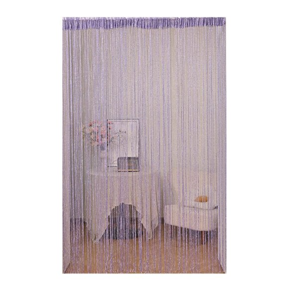 lanema Silver Flat Weave Window Screen Curtain Permanent Polyester Fabric For Security And Simple Interior Styling