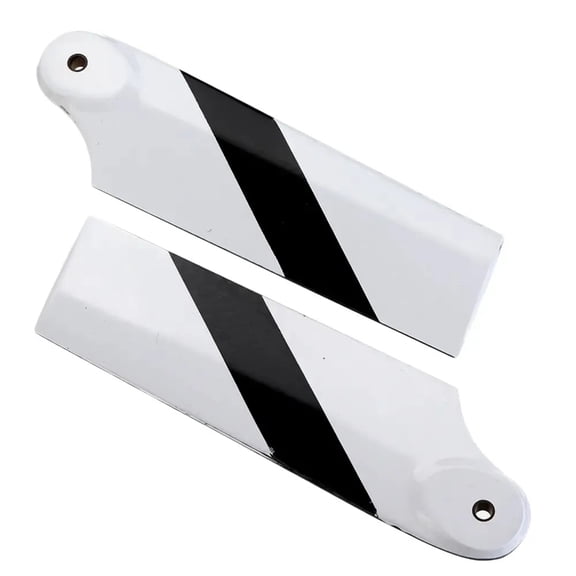 lanema Sleek and Durable 92mm Carbon Fiber Tail Rotor Propellers for Model Helicopters