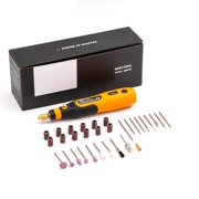 lanema Small 3.6V Rechargeable Polishing Tool with Simple Grip Designs Electric Rotary Pen Upgrades for Art Projects & Repairs