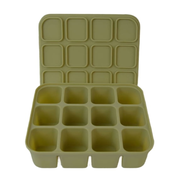 lanema Small Design Silicone Ice Cubes Tray 4/6/12 Grids Mould For Efficient Storage