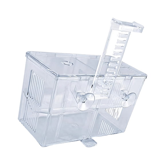 lanema Small Fishes Tanks Separators Box Double Layer Peacocks Fish Breeding Box Suspension Aquariums Isolation Case