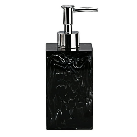 lanema Soap Dispenser Bottle European Marble Pattern Liquid Pump Bottles Leakproof Travel Size