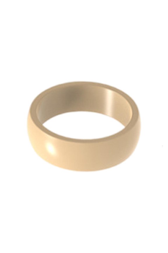 Soft Elastic Silicone Rings Lightweight and Sweatproof Sports Rings for Women Men Finger Accessories