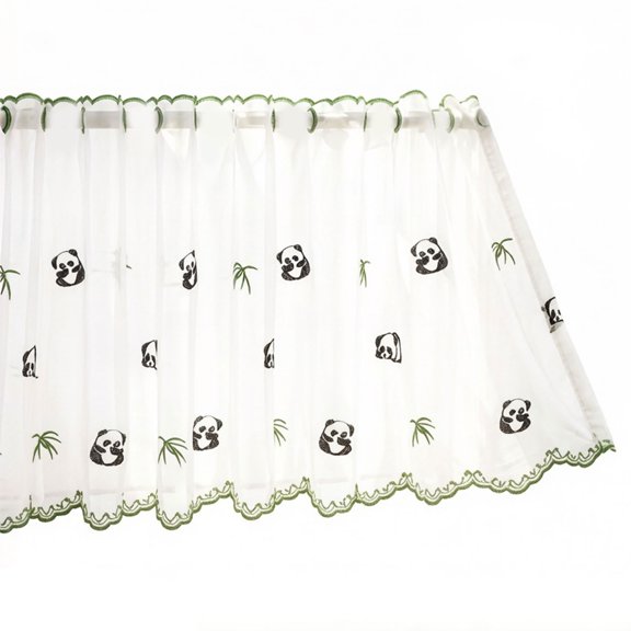 lanema Soft Polyester Semi Sheer Curtain Panel Easy Hanging Perfect For Apartments