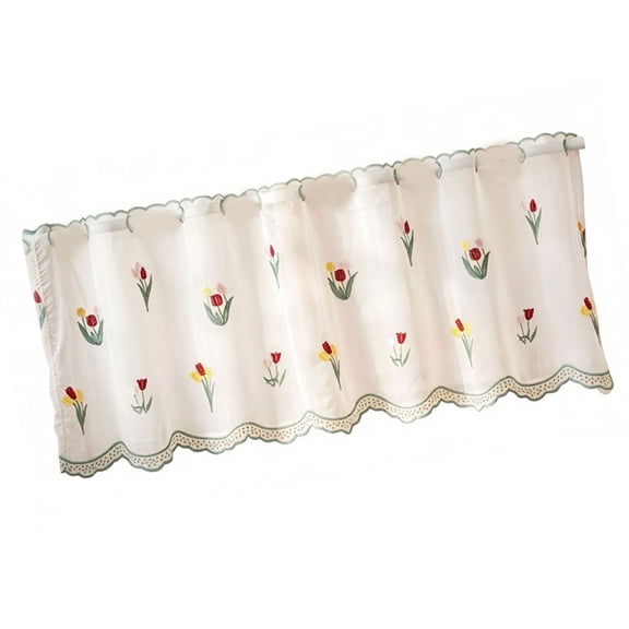 lanema Soft Polyester Semi Sheer Curtain Panel Easy Hanging Perfect For Apartments